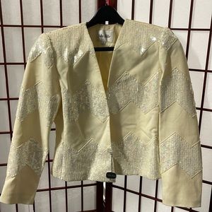 NWT Nolan Miller Size 8 Women’s Blazer Vintage sequins